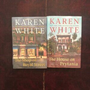 Karen White "Royal Street Series" set of 2 hard cover books, good condition